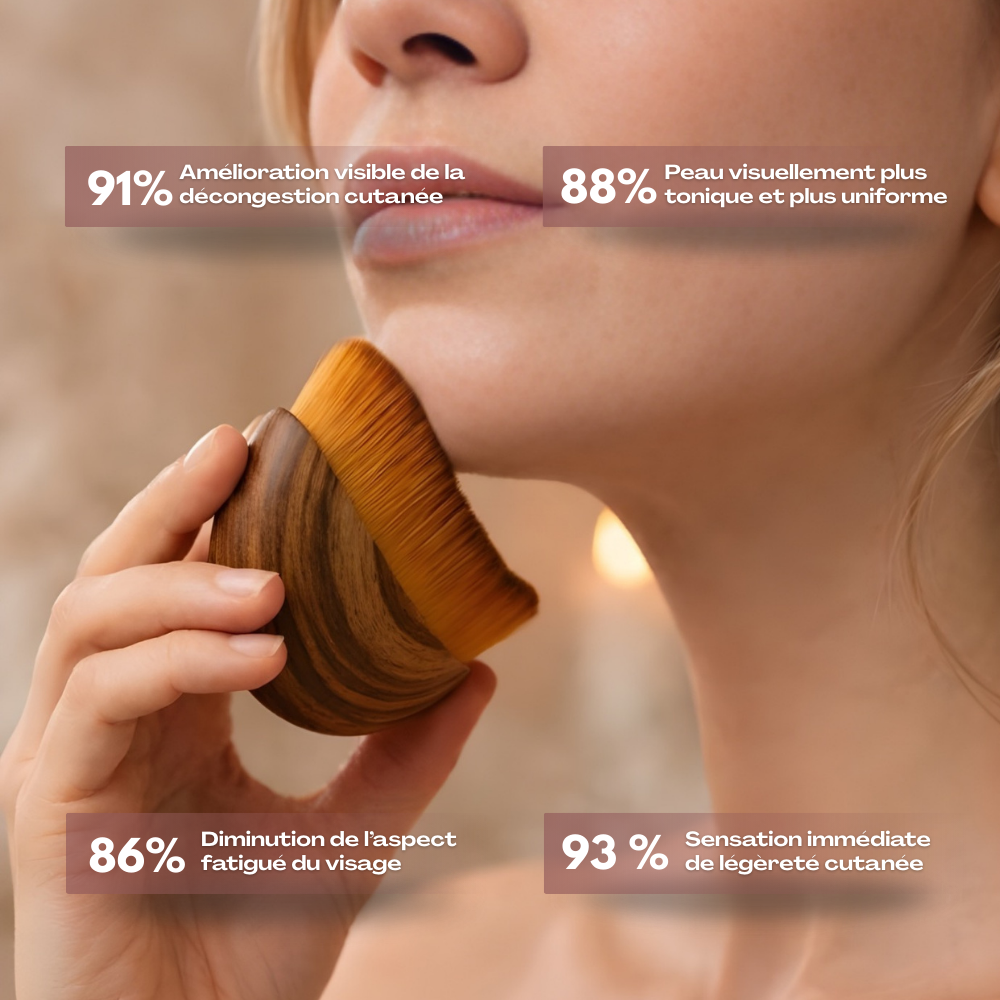 BROSSE DRAINANTE VISAGE